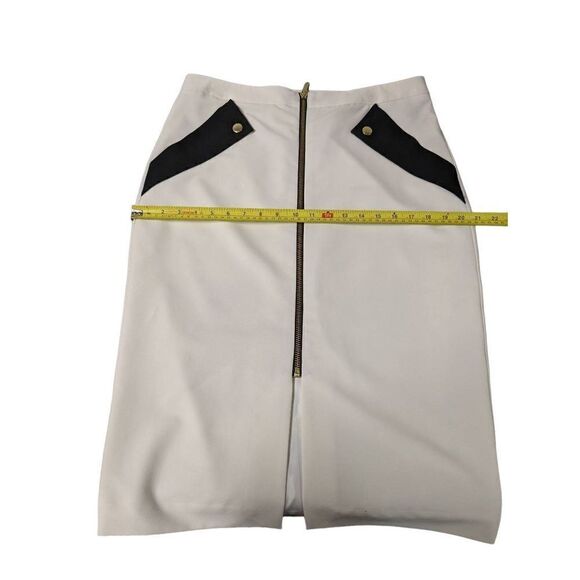 Worthington Women's Mid Rise Black and White Pencil Skirt Size 12 NWT - Picture 7 of 7
